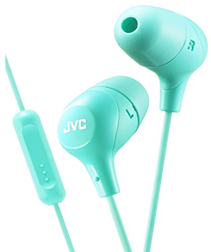 JVC fx38 m G de E Ecouteurs Intra-Auriculaires avec Télécommande et Microphone de 1 Boutons Vert