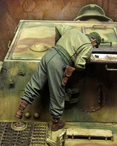 XINGCHANG 1/35 Ancien Contrôle D'Infanterie Américaine (Pas De Voiture) Figurine en Résine Kits De Modèles Miniature Gk Démontage Non Peint