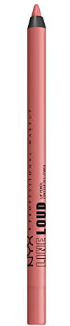 NYX Professional Makeup Lipliner, Mattes Finish, Kuss- und farbecht sowie wischfest, Langanhaltend, Line Loud, 04 Born To Hustle