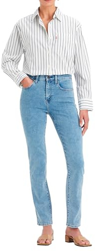 Levi's Femme Jeans 724 High Rise Straight, Middle Course, 28W / 30L