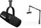 Shure Sure MV7X / Gator SH-BROADCAST1 Boomarm Microphone