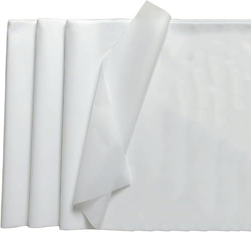 LGIFUTMAX Seidenpapier weiß für Geschenktüten 100 Blatt Seidenpapier Großpackung 50 x 70 cm Verpackungspapier für Geschenkpapier Füller Blumen Kunsthandwerk Geburtstag Hochzeitsdeko Valentinstag Dekor