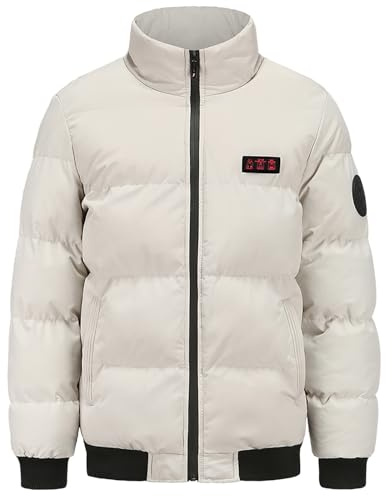 Abrigo Calefactable Hombre Abrigo con Capucha con Calefacción, Chaqueta con Calefacción for Hombres y Mujeres Ropa de Plumón Calefactor de Invierno, Caza y Esquí Chaleco 7 Zonas de Calentamiento
