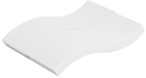 Vanitopaz Skummadrass medelmjuk 140 x 200 x 16 cm, ventilerande överdrag avtagbart med dragkedja, dubbelsidig vändmadrass för gästsäng och sovrum