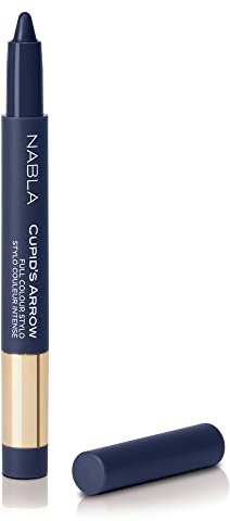 NABLA Cupid's Arrow Longwear Stylo, Midnight Blue | Matita stylo a lunga tenuta e alta pigmentazione | Liner, ombretto o rossetto multiuso, texture cremosa e confortevole per un makeup impeccabile