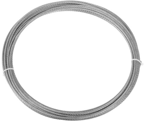 PATIKIL Picture Hanging Wire, 3mm x 10 Meters Stainless Steel Rope Cable Heavy for Hanging Picture Frame Mirror, Silver