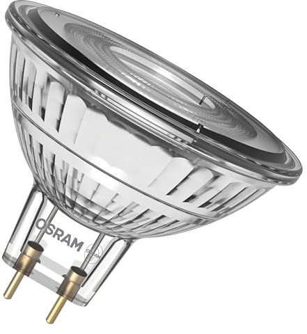 OSRAM LED-spotlight Star MR16 3,8W 827, 2700K varmvit, GU5.3, 36°, 345 lm, lågspänning, kvicksilverfri