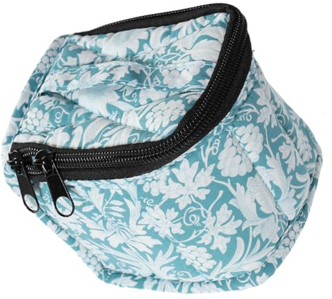 iplusmile Organizer Protezione Doppia Smalti da 15ml e 9 Scomparti Borsa per Design Cerniera Ergonomica Casa e Viaggio Accessori