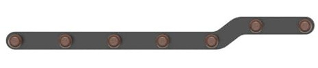 Wall-Mounted Coat Rack,Carbon Steel Panel Hook Storage,Does Not Take Up Space and Does Not Require Punching Strong Coat Hook,Suitable for Hallway Living Room
