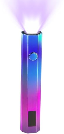Lampe UV Manuelle Pour Ongles,Avec Affichage LED | Appareil de Durcissement Compact - pour Soins à Domicile Voyage Salon Manucure Déplacements