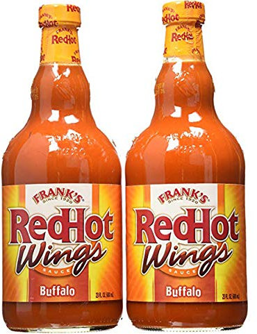 Frank's Red Hot Buffalo Wing Sauce, Twin Pack (2 x 680ml botttles)