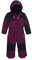 Killtec Schneeanzug Kinder Kesley Mini - Skioverall mit Kapuze - 10.000 mm Wassersäule - Skianzug für Jungen und Mädchen, pflaume, 122/128