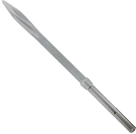 Diablo SDS-Max Twist Point Chisel with Steel Body for General Demolition and Clearing Reinforcements - 1 Size, 16 Length - DMAMXCH1070