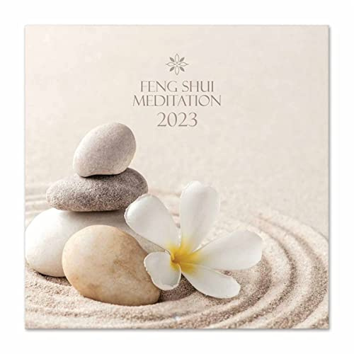 Grupo Erik Feng Shui Wall Calendar 2023 12 x 12 FSC®, 12 Month Planner, Square Wall Calendar 2023, Family Planner Calendar 2023, Meditation Calendar 2023 Plus 4 Bonus Months