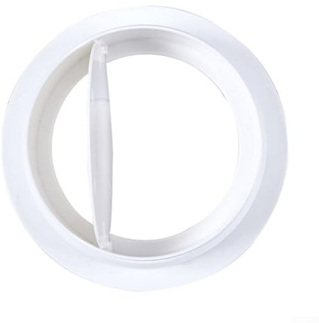 Clapet anti-retour d'air unidirectionnel pour salle de bain Construction ABS Pas de refoulement (80 mm)