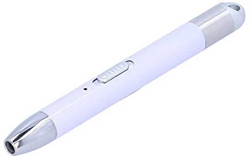 RASTKY Stylo de Peinture Diamant Multifonctionnel avec Tête Lumineuse pour Décoration D'ongles, Point de Croix, Lumière Blanche/lumière Chaude [facile à installer] (Taro violet (1 seule pointe de