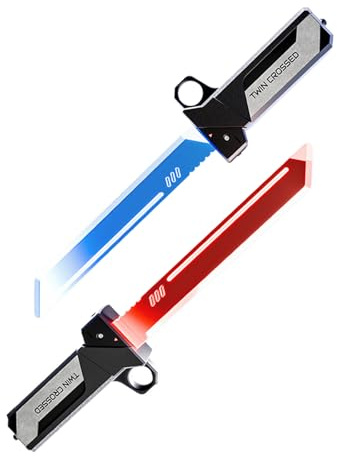 Generico Giocattolo con Spade retrattili Lunghezza caratterizzata da luminosità Brillante e impostazioni Divertenti Spade Giocattolo per Bambini