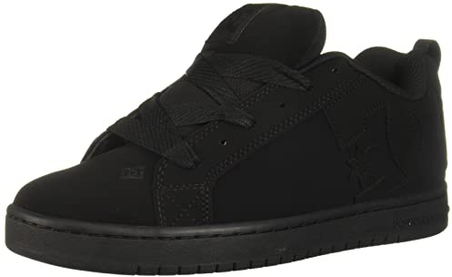 DC Shoes Court Graffik DC300529-3BK, Men Sneakers, Black, 42 EU