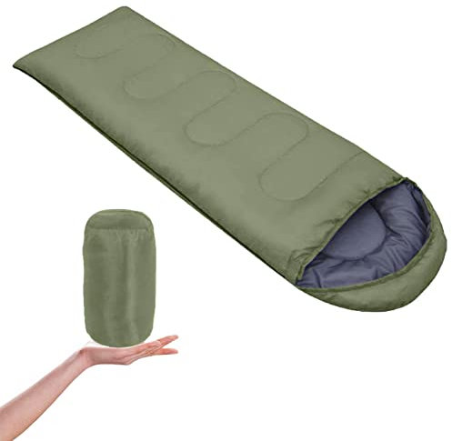 Gusengo Premium Schlafsack - Outdoor-Camping-Schlafsack Für Erwachsene, Wasserdichter Ultraleicht Mumienschlafsack 3-4 Jahreszeiten Für Camping Wandern Mit Tragetasche