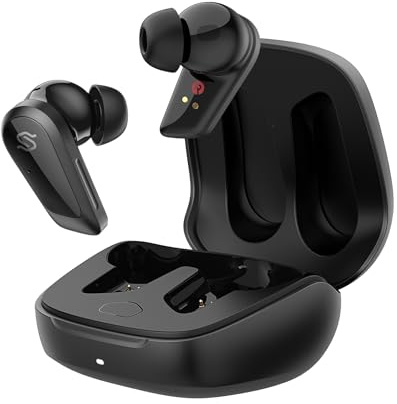 Edifier STAX Spirit S10 Auricolari Magnetici Planari True Wireless con Cancellazione Attiva del Rumore, Suono Snapdragon, Audio Hi-Res (LDAC LHDC), Bluetooth 5.4 (S10, Nero)