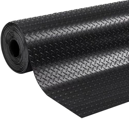 2.5m x 1.3m | Rubber Flooring Matting Garage Car Van Motorhome Gym Work | 3mm Thick Rubber Floor Mat | A Grade | 250 x 130cm | 2.5m Length x 1.3m Wide