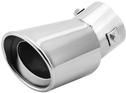 Finiture coperture punta tubo scarico Per Toyota Per Yaris 2004 2005 2006 2007 2008-2021 Tubo Scarico Posteriore Auto In Acciaio Inossidabile Punta Silenziatore Universale Marmitta tubi finali auto(Cr