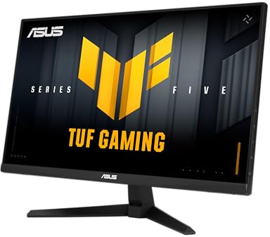 ASUS TUF Gaming VG259QMR5A 24,5 Zoll Full HD Monitor (Fast IPS Panel, 310 Hz, 0,32ms Reaktionszeit, AMD FreeSync Premium, ELMB Sync, Gaming AI, DisplayPort 1.4, 2X HDMI 2.0, Lautsprecher)