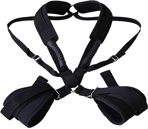 TRQOYTU Altalena Sessuale, Altalena Sessuale Bondage, Altalena Sessuale, Vibrazione Sessuale, Sospensione Del Corpo, Rotazione A 360°, Feticcio, Bondage Fantasy, Altalena Regolabile