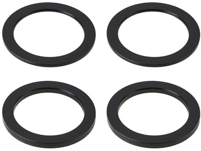 AS Axis Spindleon 4pcs Bicycle Bottom Bracket Axle Aluminum Alloy Washer 24x32mm Compatible with Shimano BB86 91 92 52