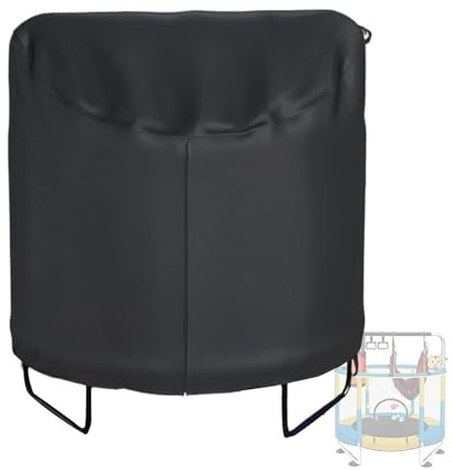 Genérico para Trampolín - Resistente Plegable Protectora,Cubierta Protectora para Cama Elástica Exterior,para Cama De Saltar, Niños, Lluvia, Sol, Nieve, Exterior, Patio, Jardín Y Patio