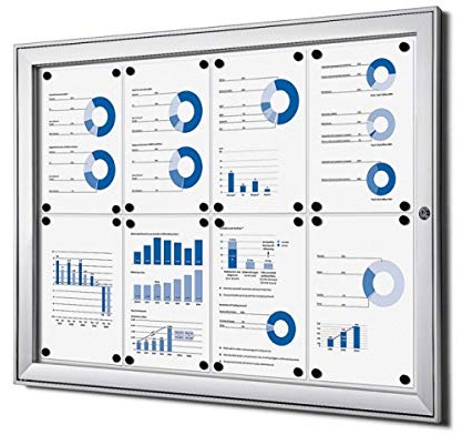 Tablero de Anuncios para Exteriores 8xA4
