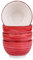 vancasso Müslischalen Steingut, Bella 4 teilig Schalen Set, Füllmenge 750 ml, Müslischüssel, Müsli Schale, Dessertschale, Snackschale, Eisschale, Schüssel, handbemalt