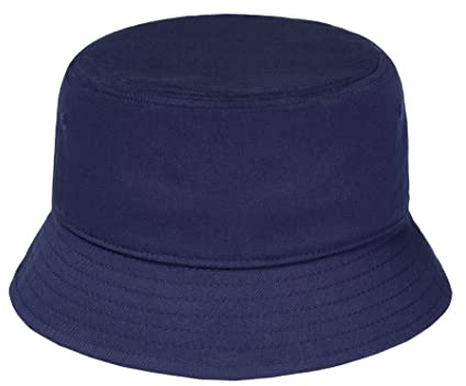 Pembroke® Cappello da pescatore, cappello da sole, 100% cotone, unisex, blu navy, L