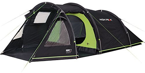 High Peak Trekking Zelt Atmos 2-3 Personen Camping Tunnel Familien Zelt Apside
