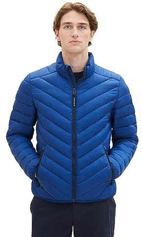 TOM TAILOR Herrjacka, 1036073, 19168-hockeyblå, XXL, 19168 - Hockey Blue, XXL
