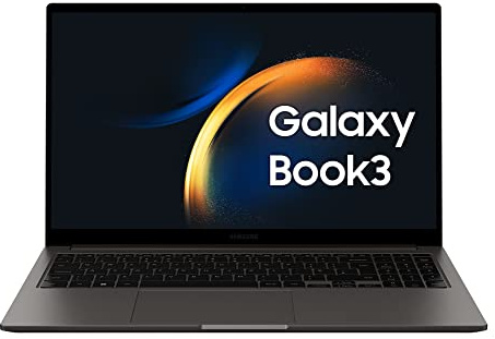 Samsung Galaxy Book3 Laptop, 15.6 FHD, Intel Core i7-1355U 13th gen, 16GB RAM, 512GB SSD, Windows 11 Home, Grafite (Graphite)