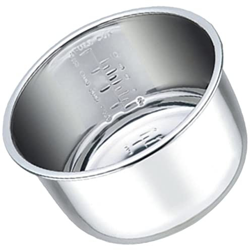 Zerodeko Olla De Acero Inoxidable Olla De Arroz Olla Interior De Repuesto Contenedor De Olla De Cocina Cuenco Para Cocinar Arroz Interior Antiadherente Q Sartén