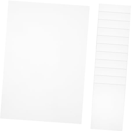 FUNOMOCYA Pellicola di Laminazione Migliora Saturazione Colori Autoadesiva 25 Fogli A4 in Pvc Trasparente Lucido per Foto Olio di Silicone per Laminazione Fai da Te