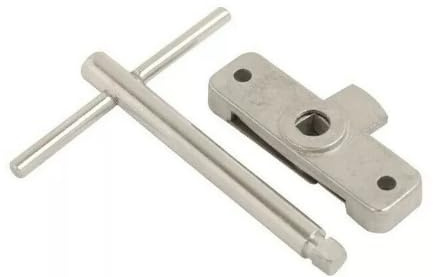 Vision4ever Lock Rim Lock & Key for Loft, Catch Latch, Catering Van, Trailer & Security Applications
