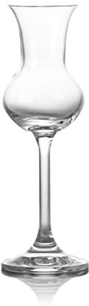 Crystal Tulip Bud Copita Nosing Glass for Wine Brandy Liqueur Premium Snifter Goblet for Rum Whisky Elegant Champagne Cup for Wedding Handcrafted Tumbler Glassware