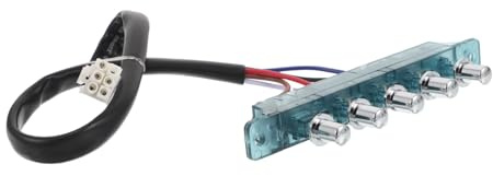 SHINEOFI Interruptor De Campana Extractora Botón De Repuesto Panel De Control Compatible