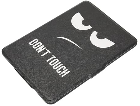 CHICIRIS Ebook Reader cubre protectora PU cuero bolsa para Paperwhite123 Ereader, diseño elegante para los amantes de la lectura, ligero y portátil para uso en cualquier lugar (no me toque)
