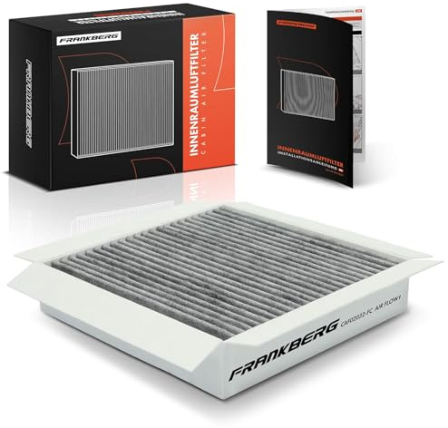 Frankberg Filtro Aria Cabina Filtro Abitacolo Replace# 0123200018 | Compatibile con City-Coupé 450 Cabrio 450 Fortwo Coupé 450 Fortwo Cabrio 450 Crossblade 450