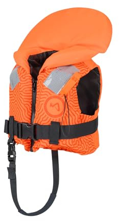 MESLE Rettungsweste Baby & Kinder 100N ohnmachtsicher | Schwimmweste 5–30 kg nach DIN EN ISO 12402-4 | Sicherheitsweste mit Reflektoren, Signalpfeife, Haltegriff & komfortabler Passform