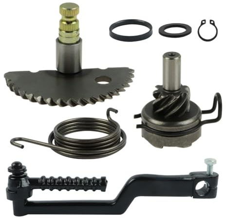 NbgrvB Set di pignoni a cambio fisso per scooter GY6 49cc 50cc, compatibile con motori 139QMB P139QMB, kit di riparazione in metallo