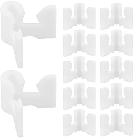 FOMIYES Connettore per Shoes Rack e Armadio, 40 Pezzi in Plastica, Montaggio Semplice, Supporto Sicuro per Guardaroba e Mobile Contenitore