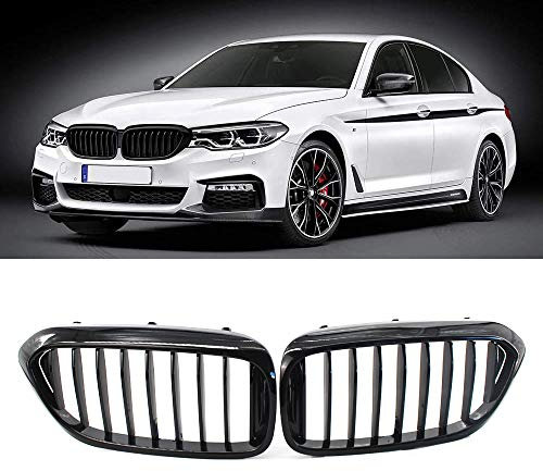 Kühlergrill, schwarz, glänzend, im Sport-Look, ein Paar