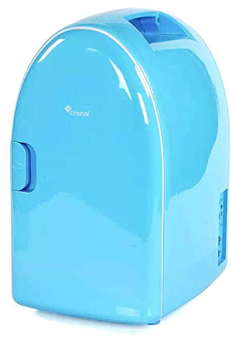 HES 6 Liter Blue Mini Travel Fridge