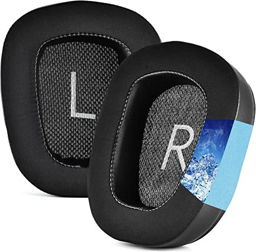 Yizhet Cooling-Gel Ersatz Ohrpolster, Kompatibel mit Logitech G-Serie (G35, G930, G935 usw.), Gaming-Headset Polster für Langanhaltenden Komfort