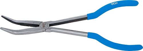 BGS 4406 - Pince téléphone - extralongue - coudée 45° - 280 mm